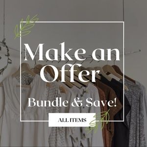 Make an offer or bundle!